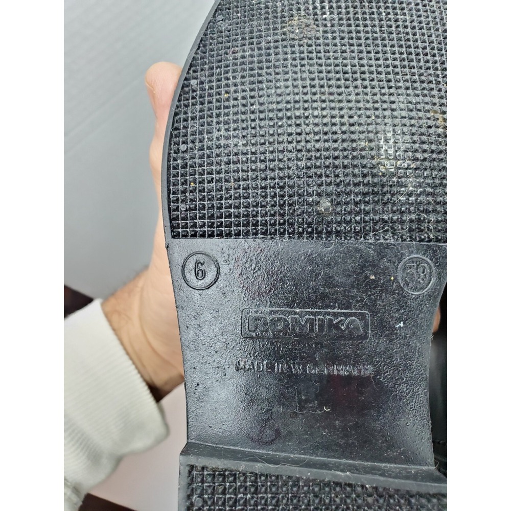 ROMIKA TALL BLACK RUBBER Boots CLOTH LINED Equestrian RIDING BOOTS Womens US‎ 6 - Picture 13 of 14